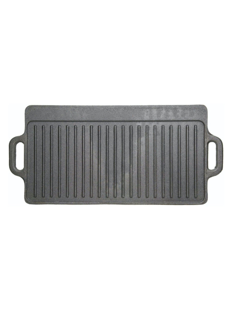 Kitchencraft grey 2-sided induction griddle pan, UK version