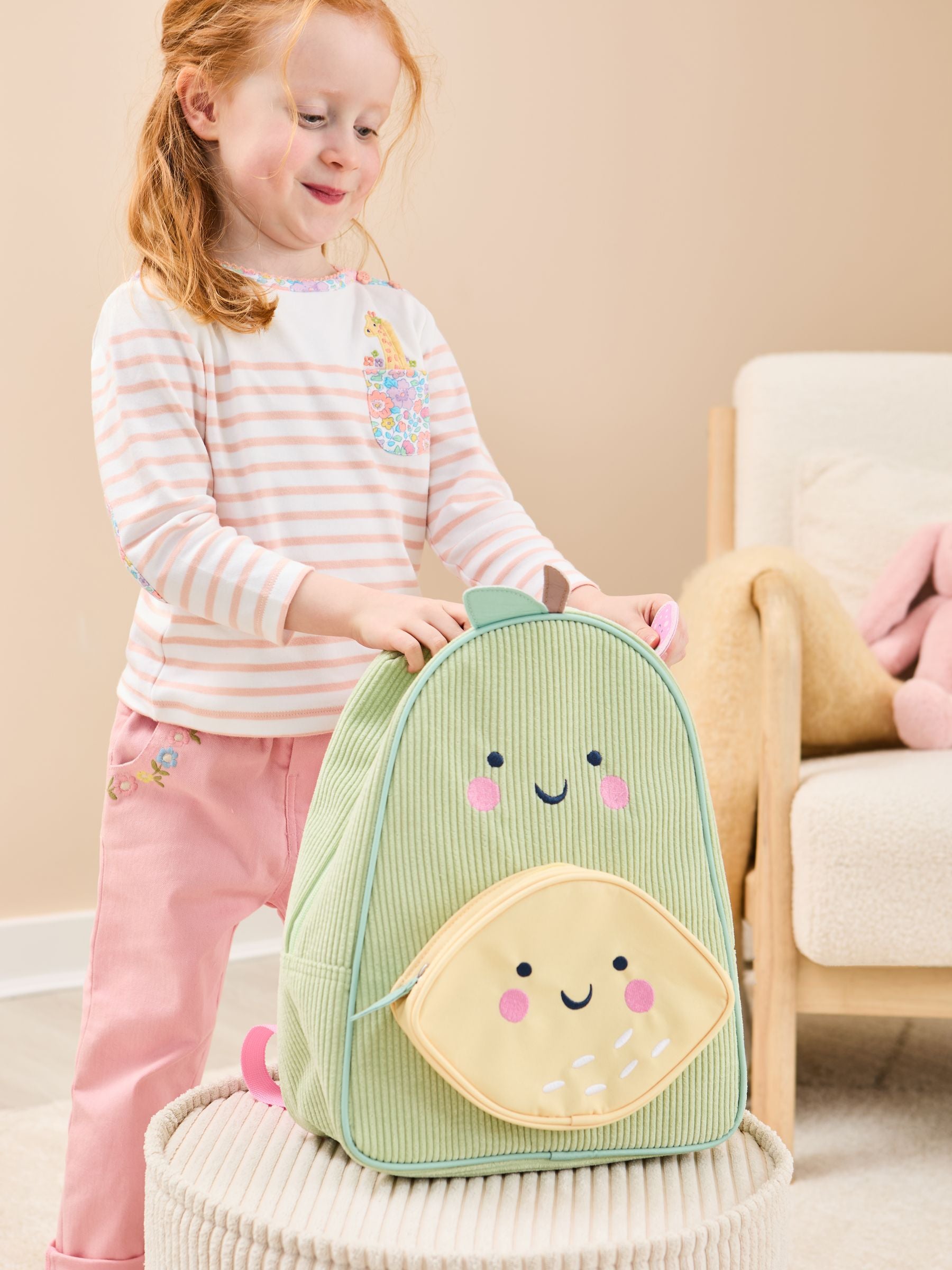 JoJo Maman Bébé Pear Medium Backpack