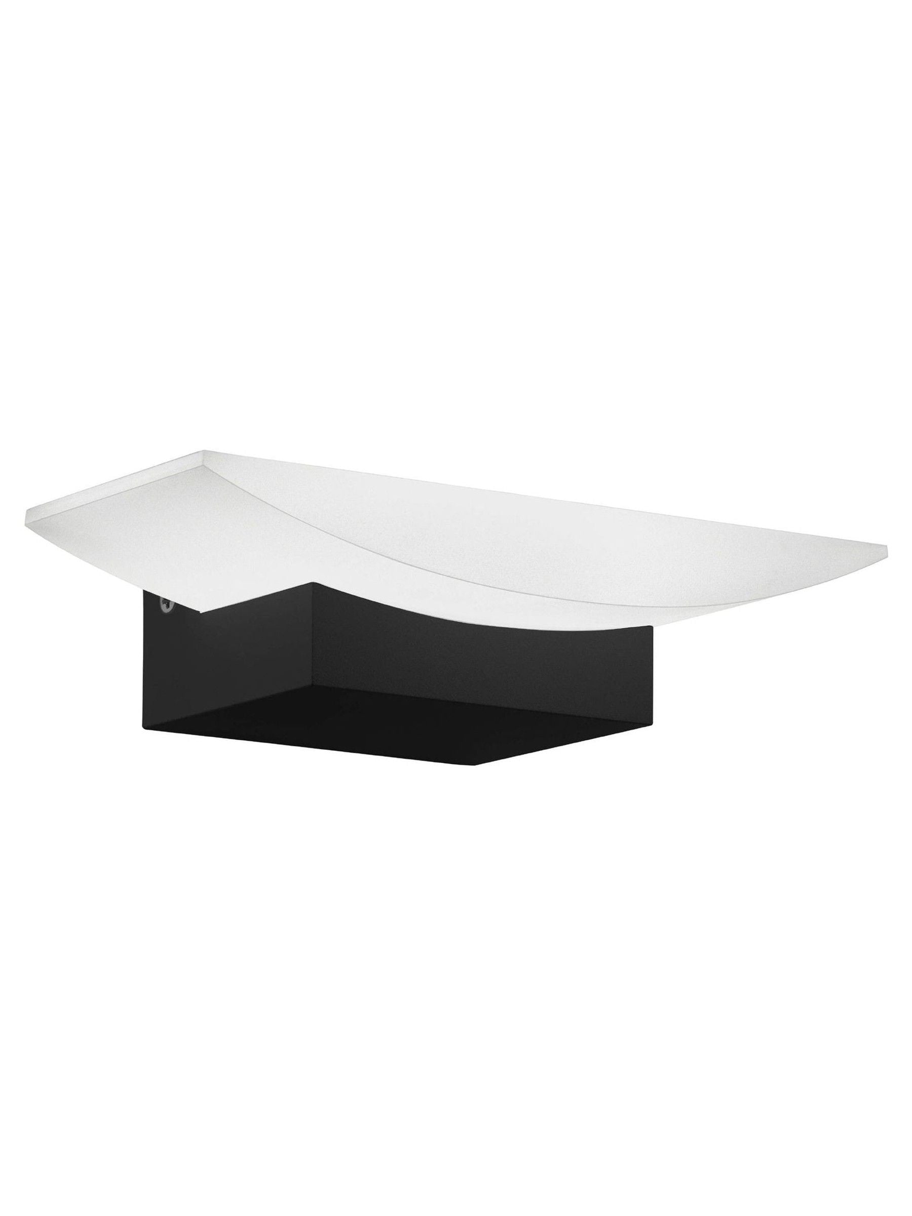Eglo Black Metrass LED wall light - British product