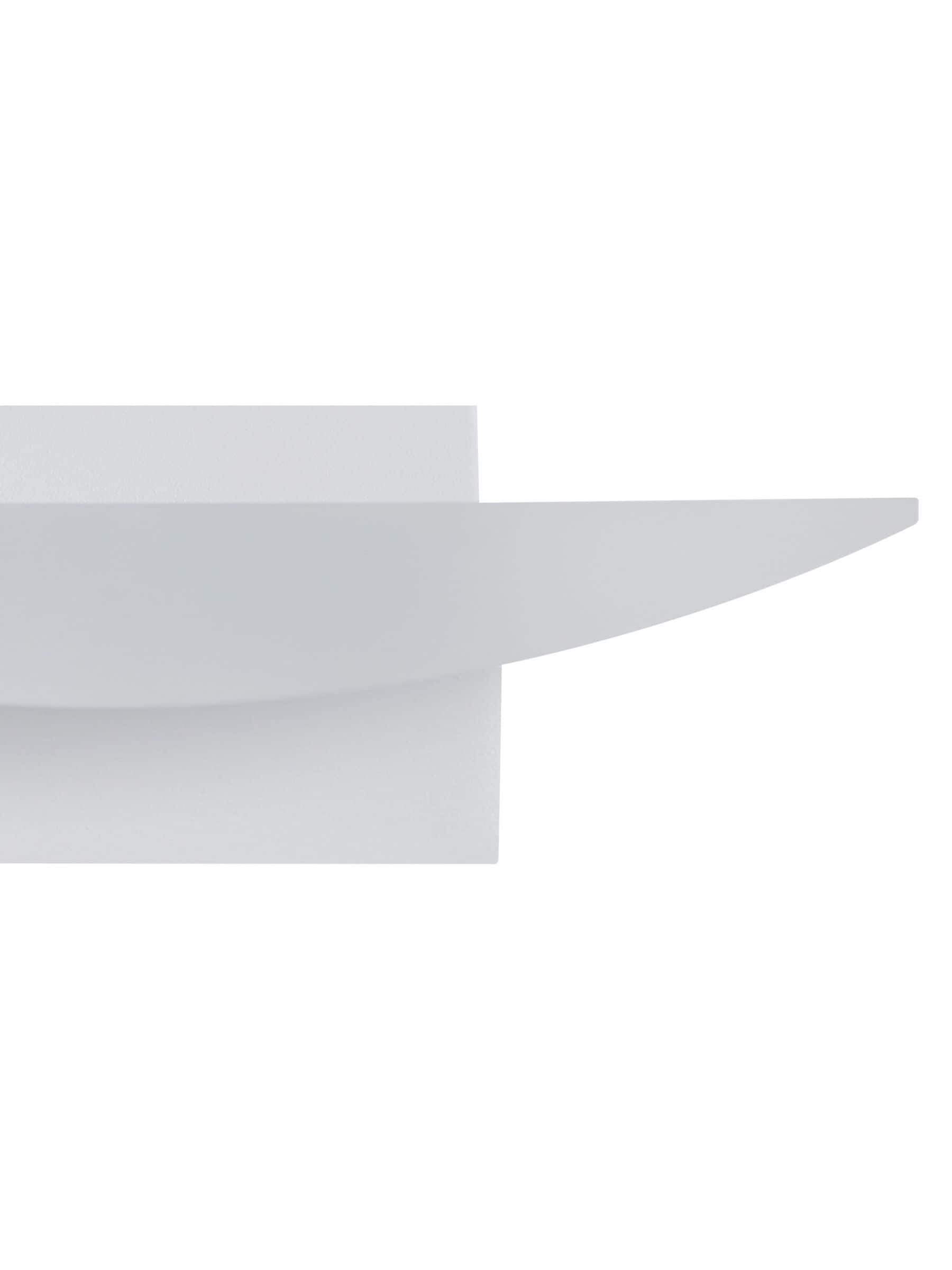 Eglo Metrass white LED uplighter wall light, imported from the UK