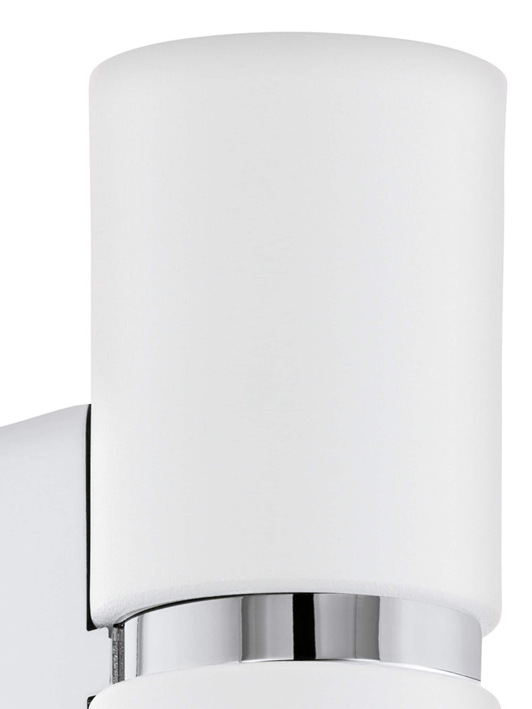 Eglo Passa LED wall light with chrome mount, imported from the UK