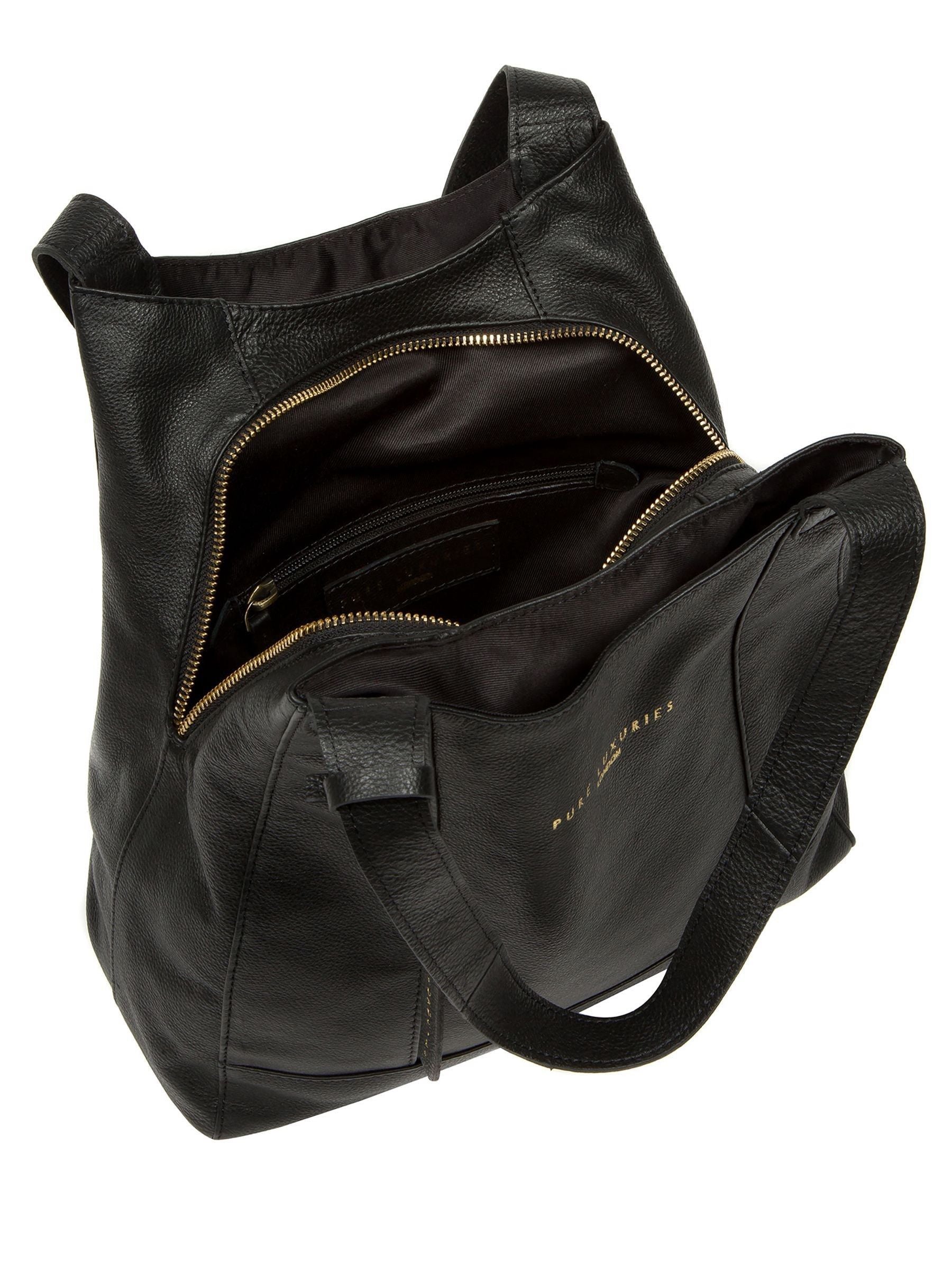 Pure Luxuries London Black Colette Handbag