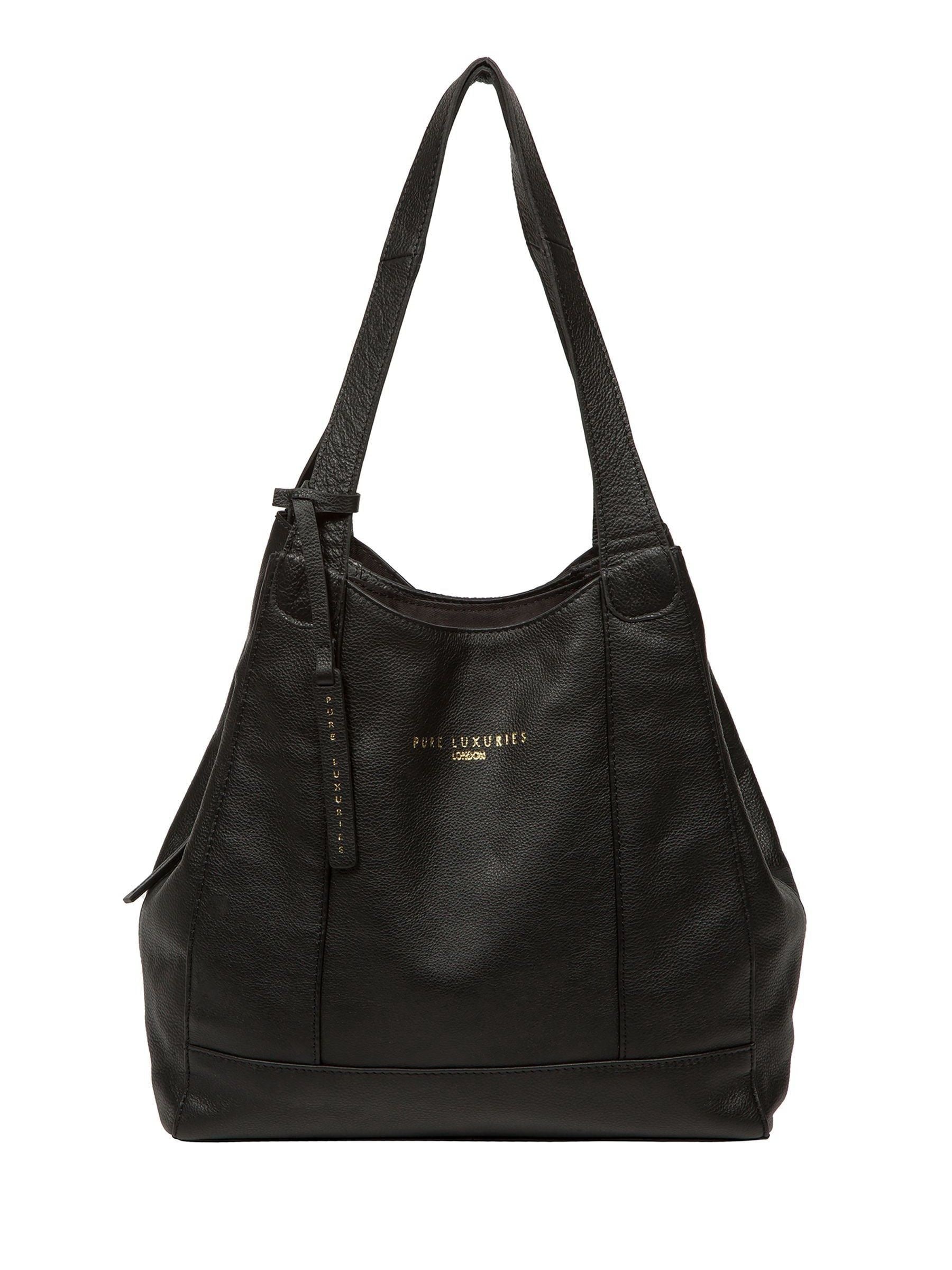 Pure Luxuries London Black Colette Handbag