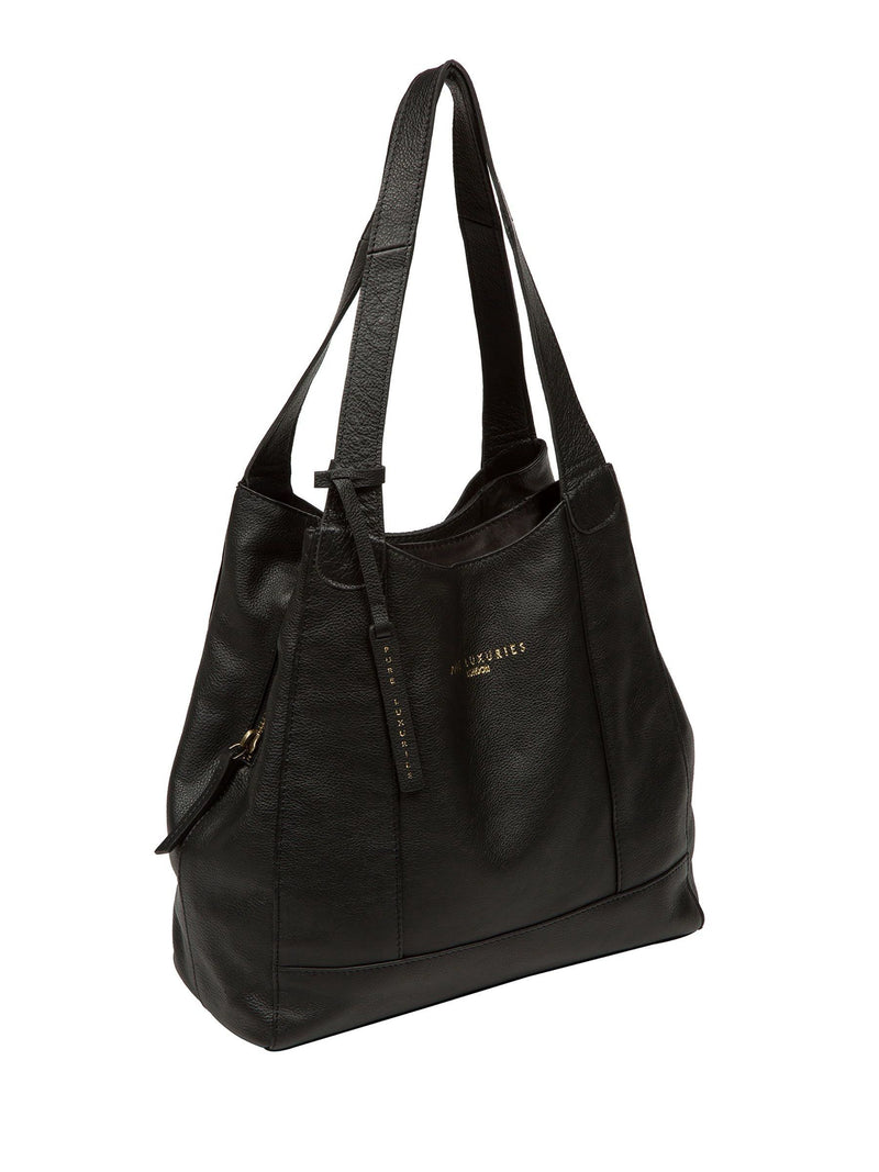 Pure Luxuries London Black Colette Handbag