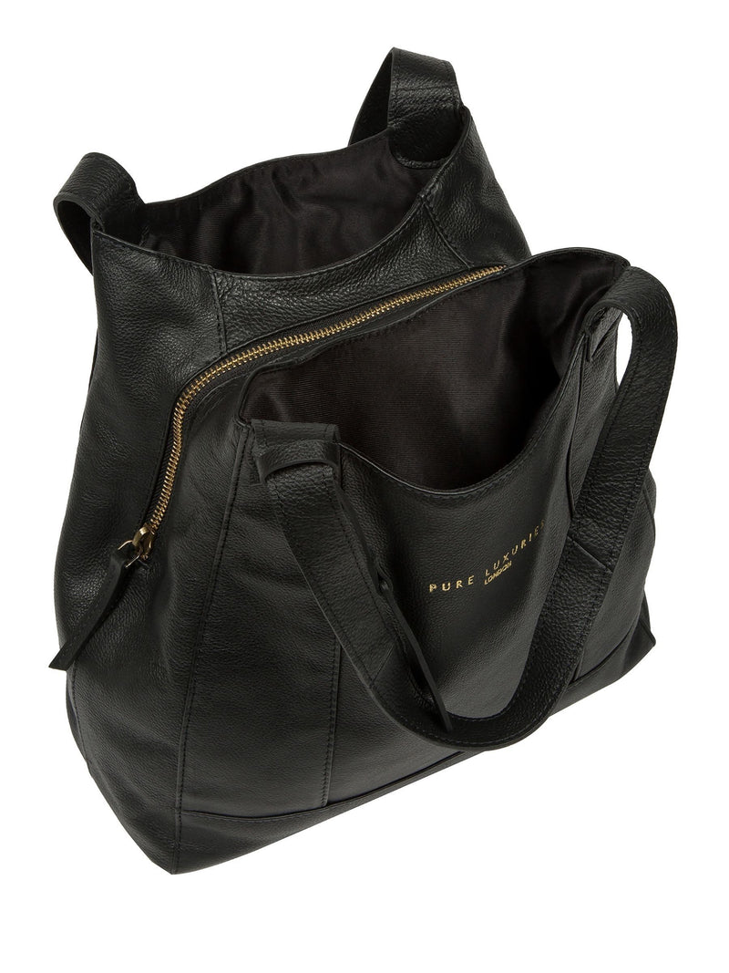 Pure Luxuries London Black Colette Handbag