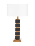 Pacific Lifestyle Maximo Cube table lamp 63cm - British product