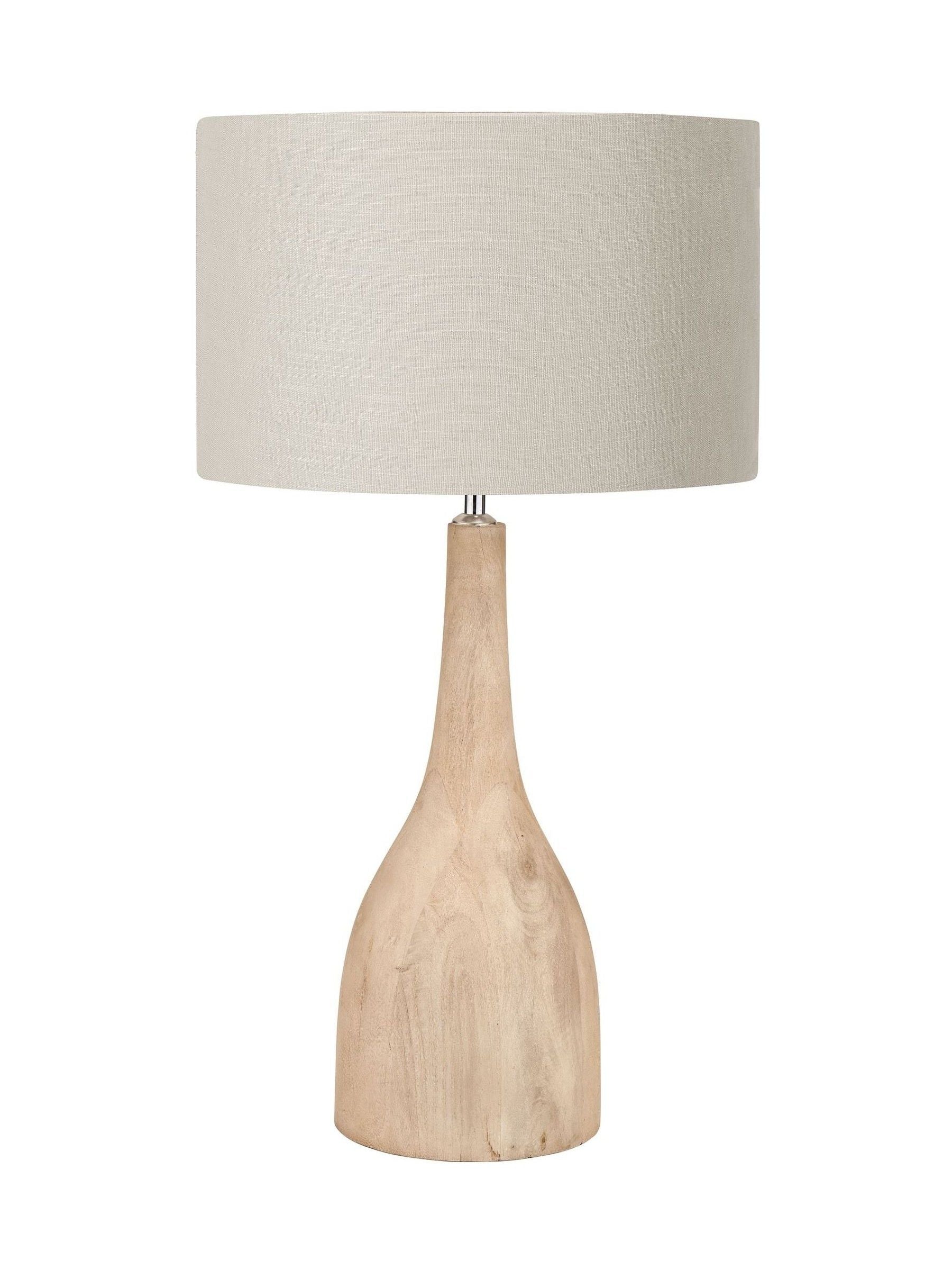 Pacific Lifestyle Corella mango wood table lamp - British product