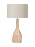 Pacific Lifestyle Corella mango wood table lamp - British product