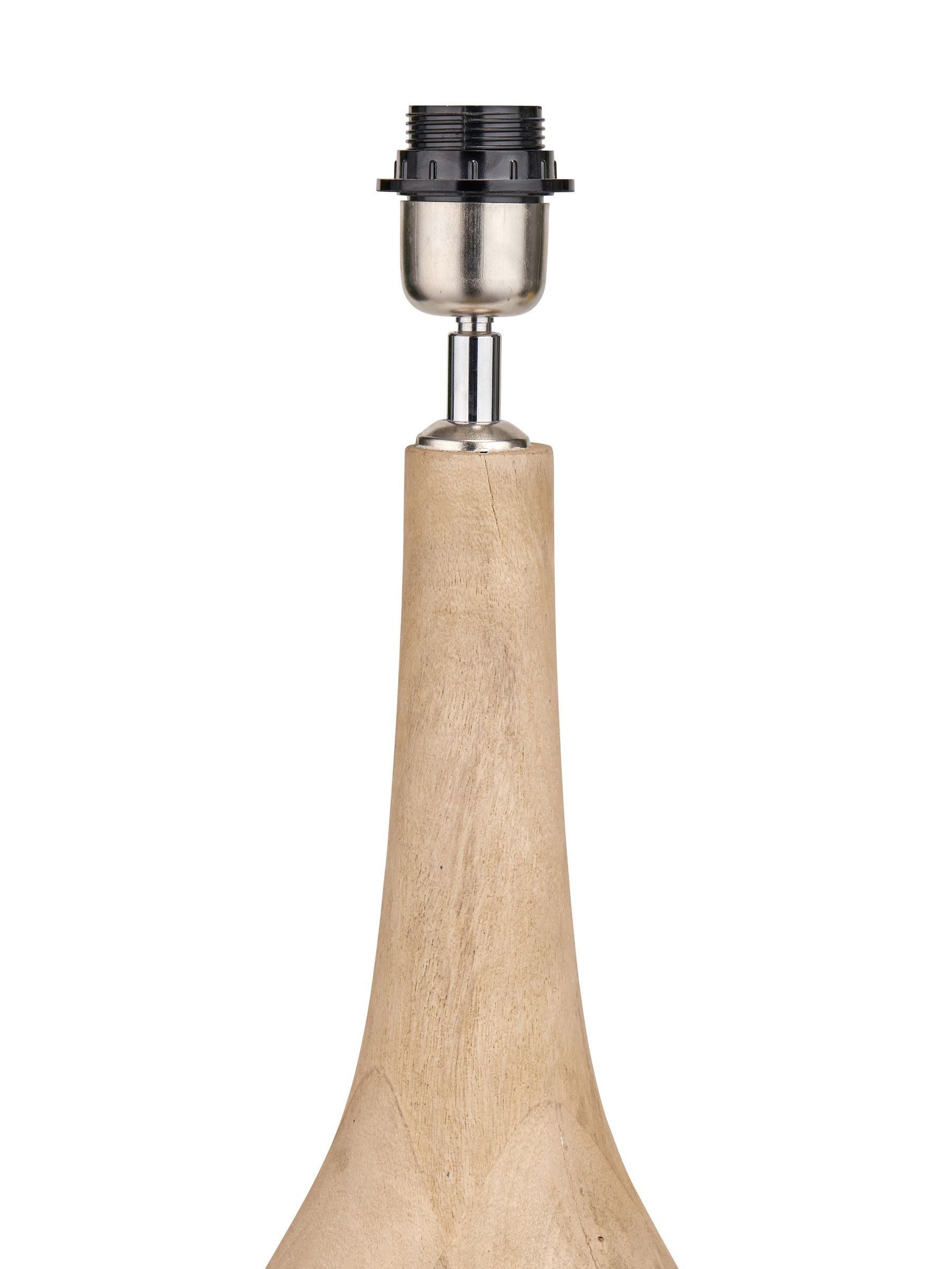 Pacific Lifestyle Corella mango wood table lamp - British product