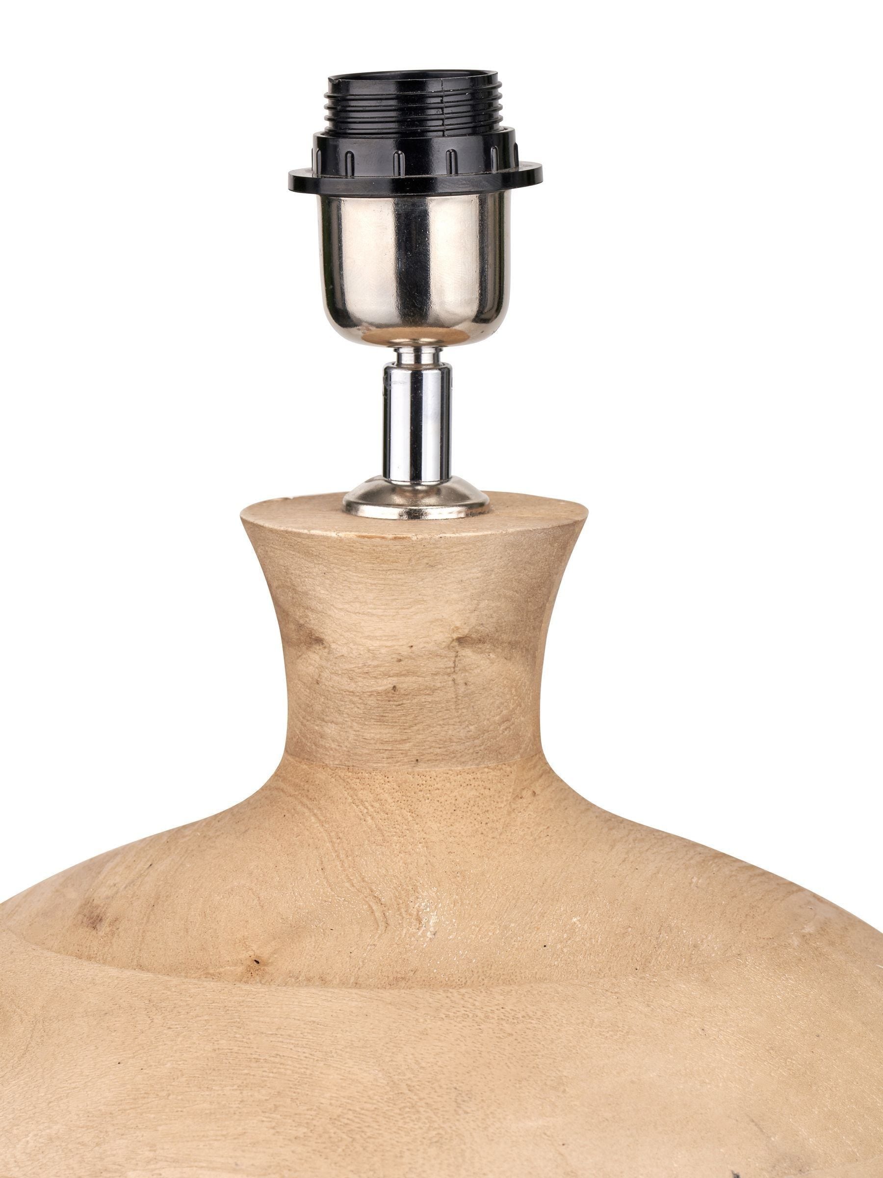 Pacific Lifestyle Kiah mango wood table lamp (British brand)