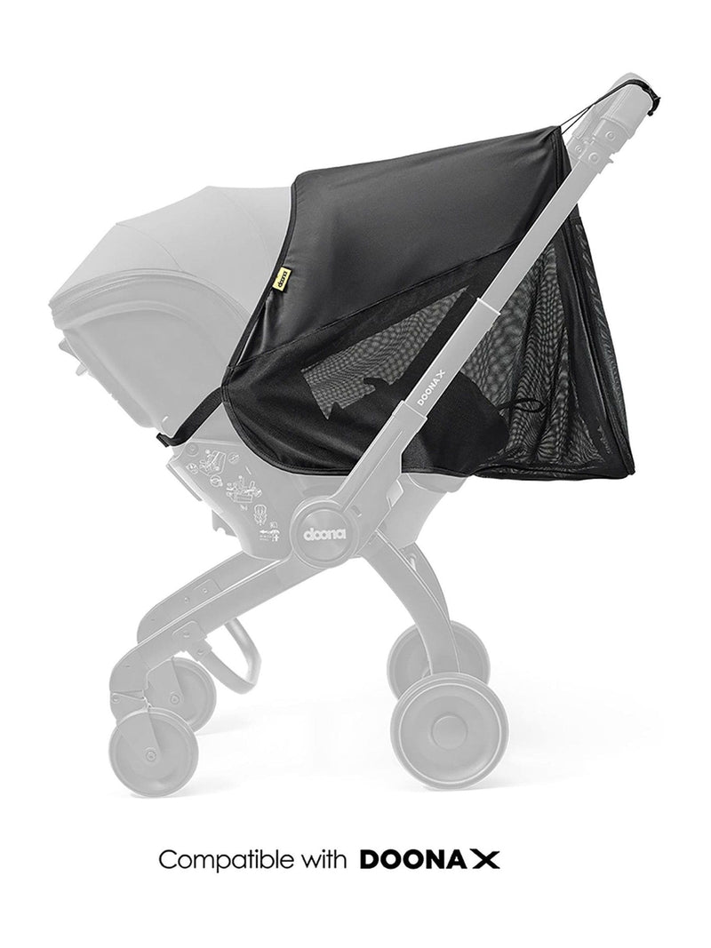 Doona X 360 sunshade black (British brand)