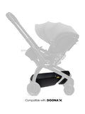 Doona Black X pushchair storage basket (British brand)