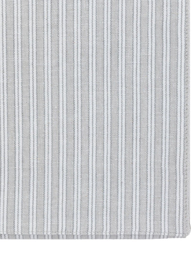 Next Gallery Home Grauer Gewebter Gestreifter Tischläufer 250x36cm- Online kaufen bei McGrocer