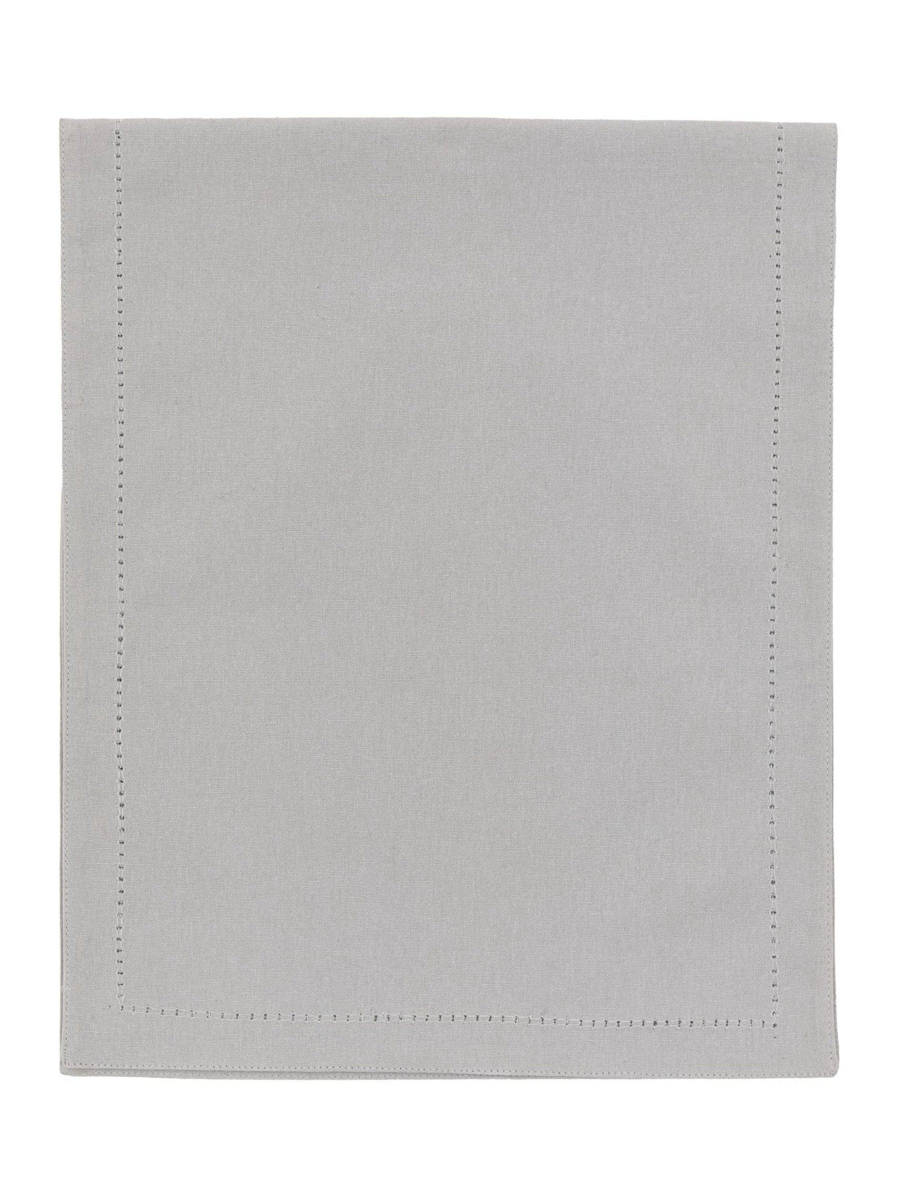 Gallery Home grey large dove table runner 250 x 36cm, UK version