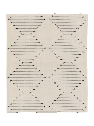 Next Gallery Home White Large Diamond Weave Cotton Table Runner 250cm x 36cm- Buy online at McGrocer