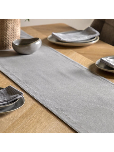 Next Gallery Home Grey Dove Table Runner 180 x 36cm- Buy online at McGrocer