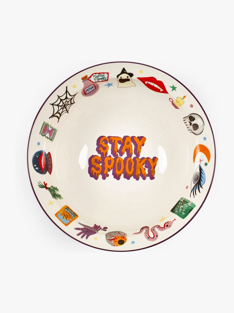 Eleanor Bowmer Multi Halloween Spooky Treat Serve Bowl