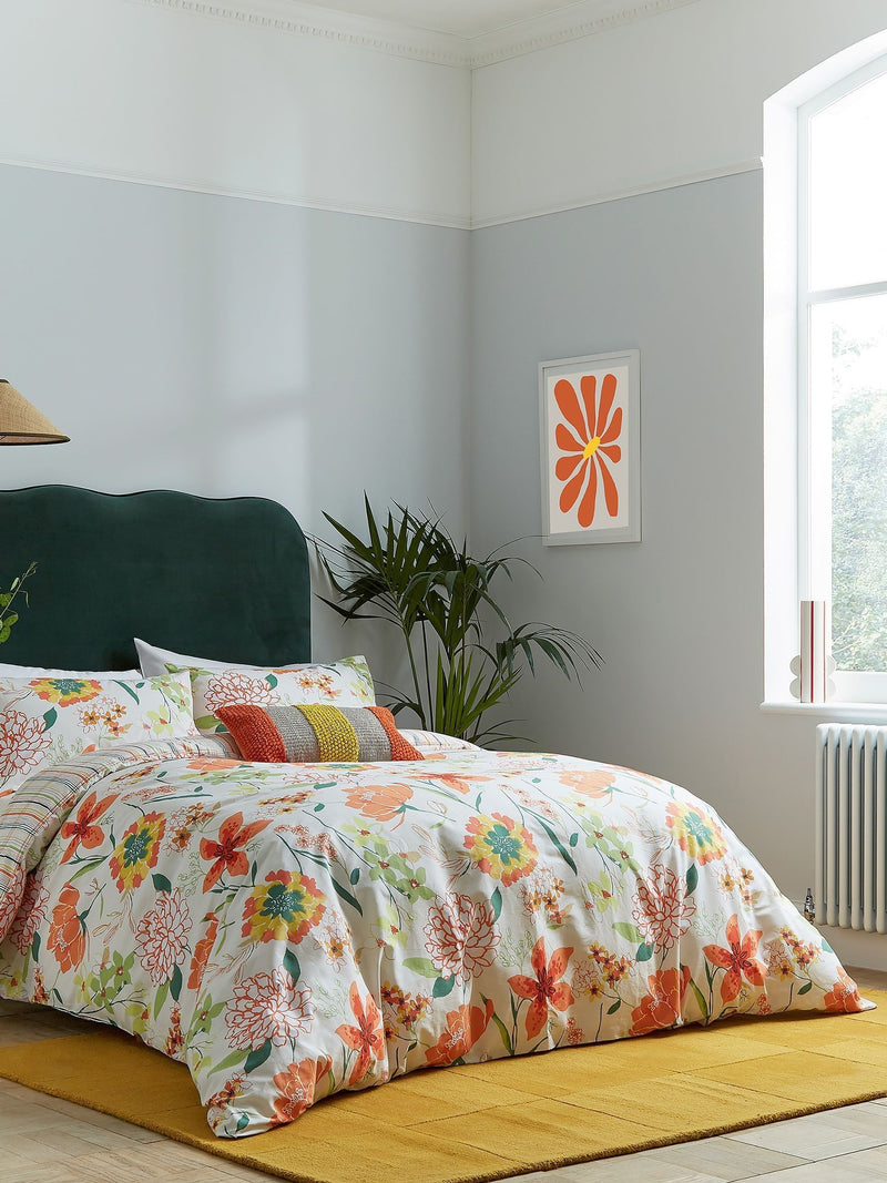 Helena Springfield Mango Bella duvet cover and pillowcase set, UK version
