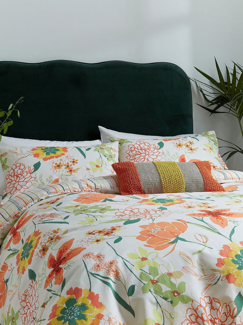 Helena Springfield Mango Bella duvet cover and pillowcase set, UK version