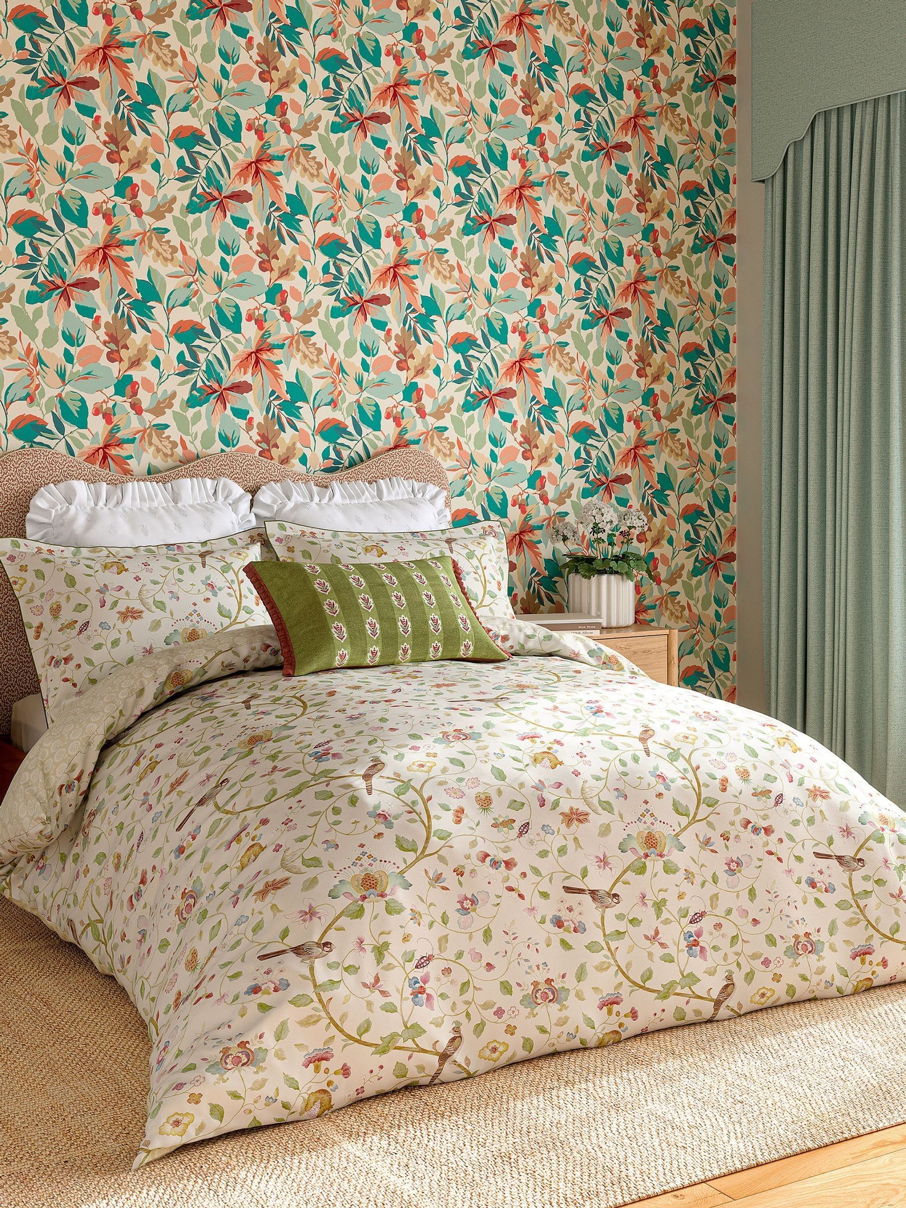 Sanderson Arils Garden duvet cover and pillowcase set (British brand)