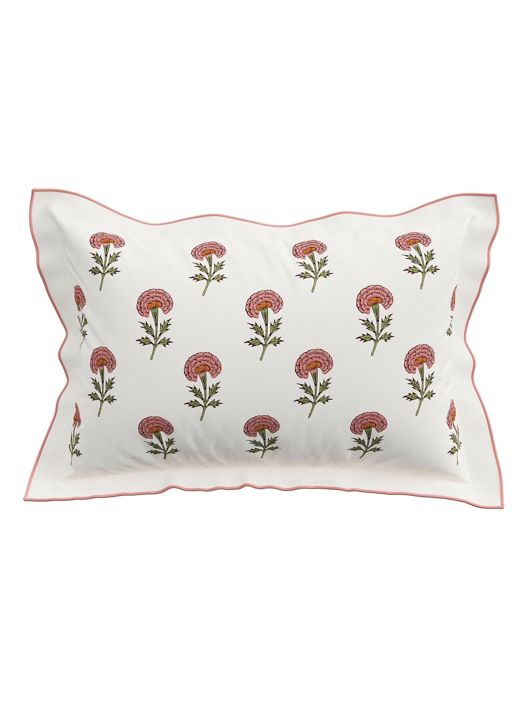 V&A Rose Regal Marigold duvet cover and pillowcase set (British brand)