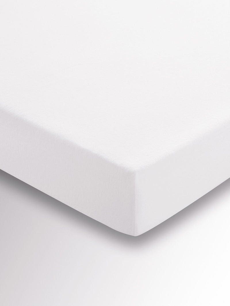 Helena Springfield White Supersoft Fitted Bed Sheet, UK version