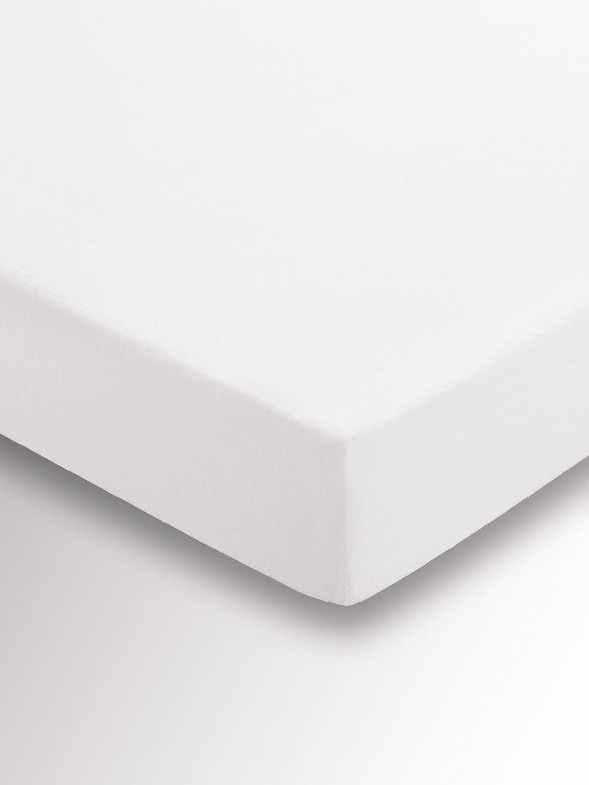 Helena Springfield White Supersoft Fitted Bed Sheet, UK version