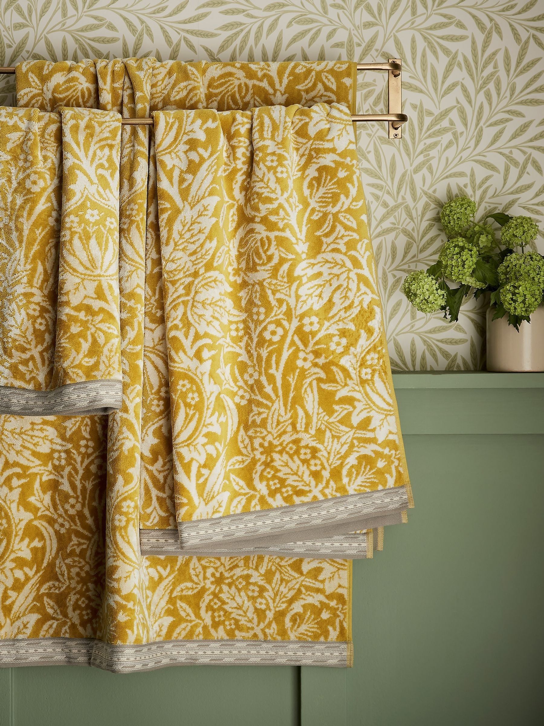 Morris & Co Sunflower Elmcote Towel
