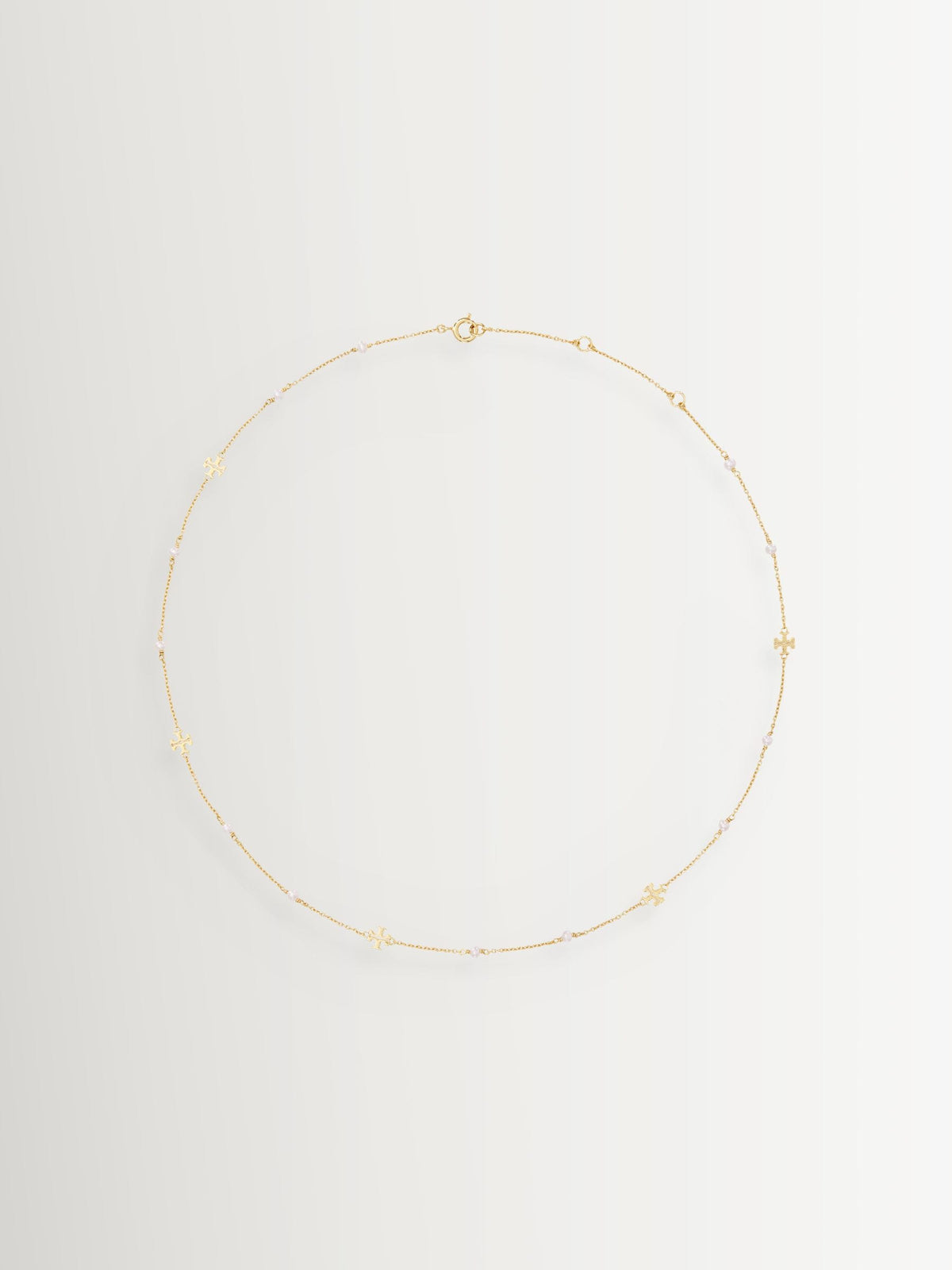 Tory Burch gold tone Moondance pearl necklace, UK version