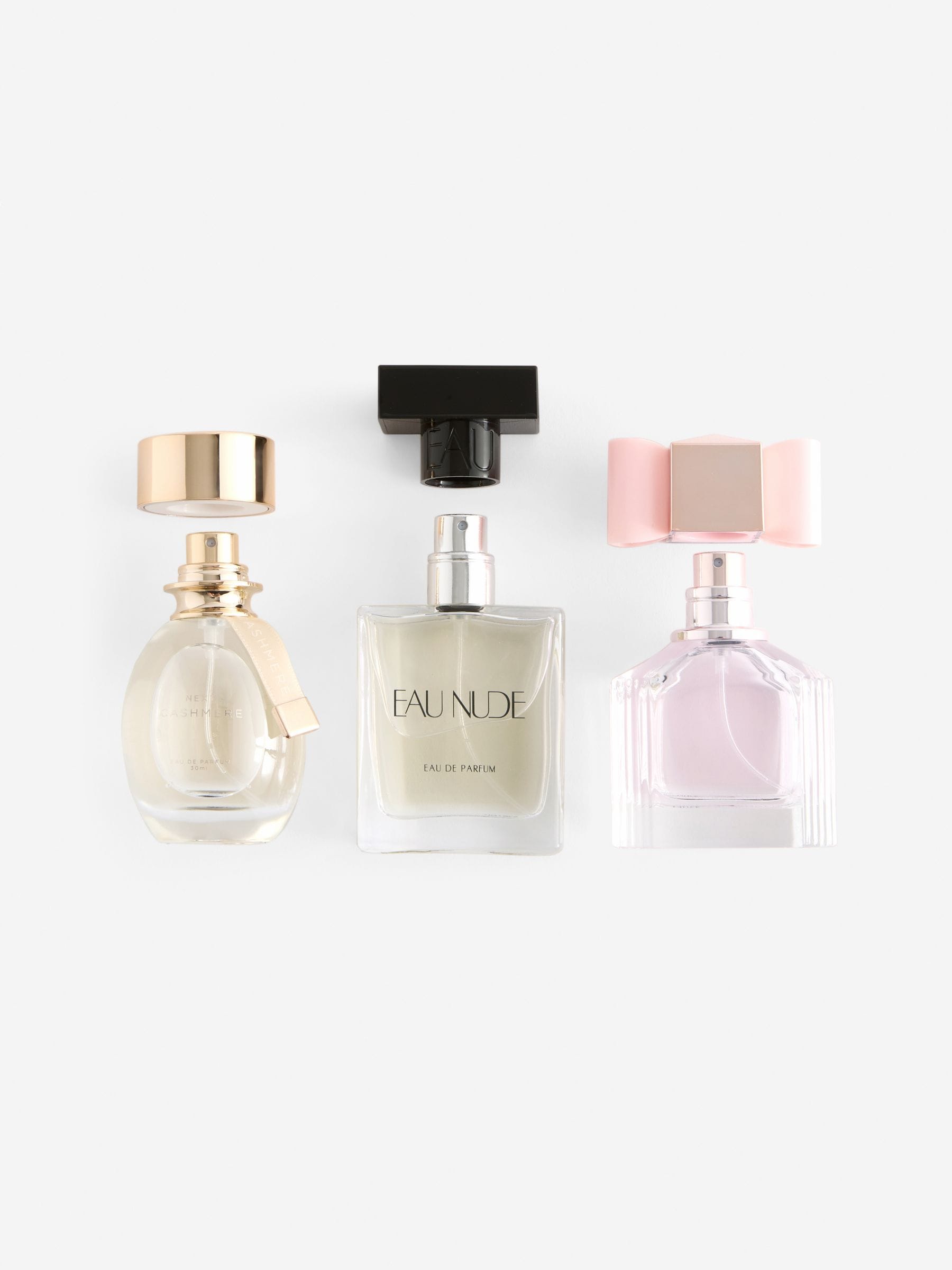 Cashmere, Eau Nude and Just Pink perfume gift set 30ml (British brand)