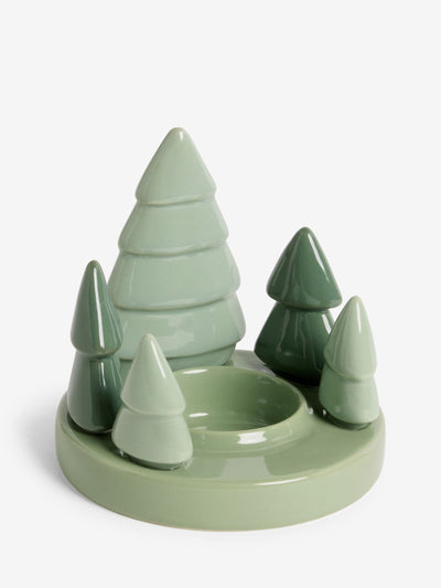 Next Green Christmas Tree Tea Light Holder- Buy online at McGrocer