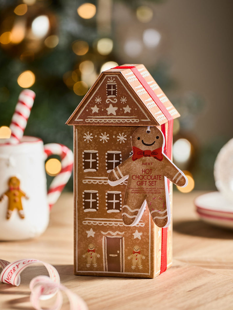 Christmas Hot Chocolate Gingerbread Tin Gift