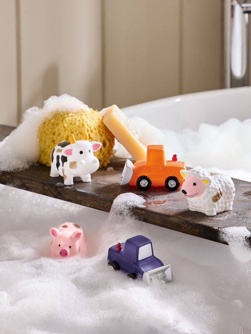 Farmyard bath buddies colour changing set, UK version