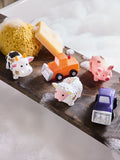 Farmyard bath buddies colour changing set, UK version
