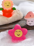 Colour changing bath buddies set of four flower garden British brand