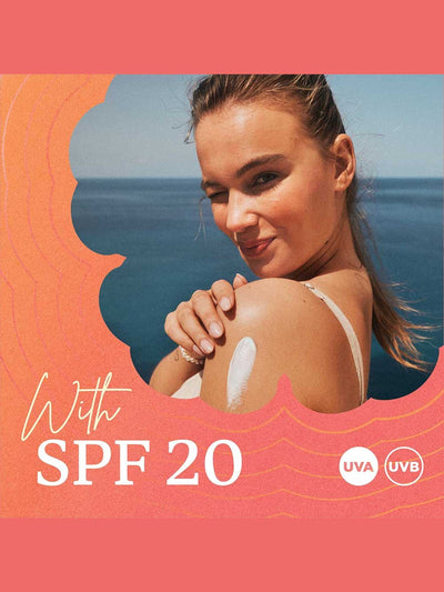 SPF20 tørr olje kroppsspray 200ml med Island Botanicals og vannbestandighet