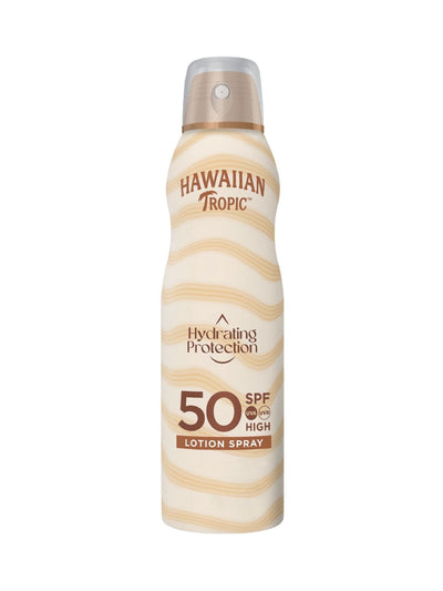 Spray de crème solaire hydratante à large spectre SPF50 avec aloe vera 220 ml