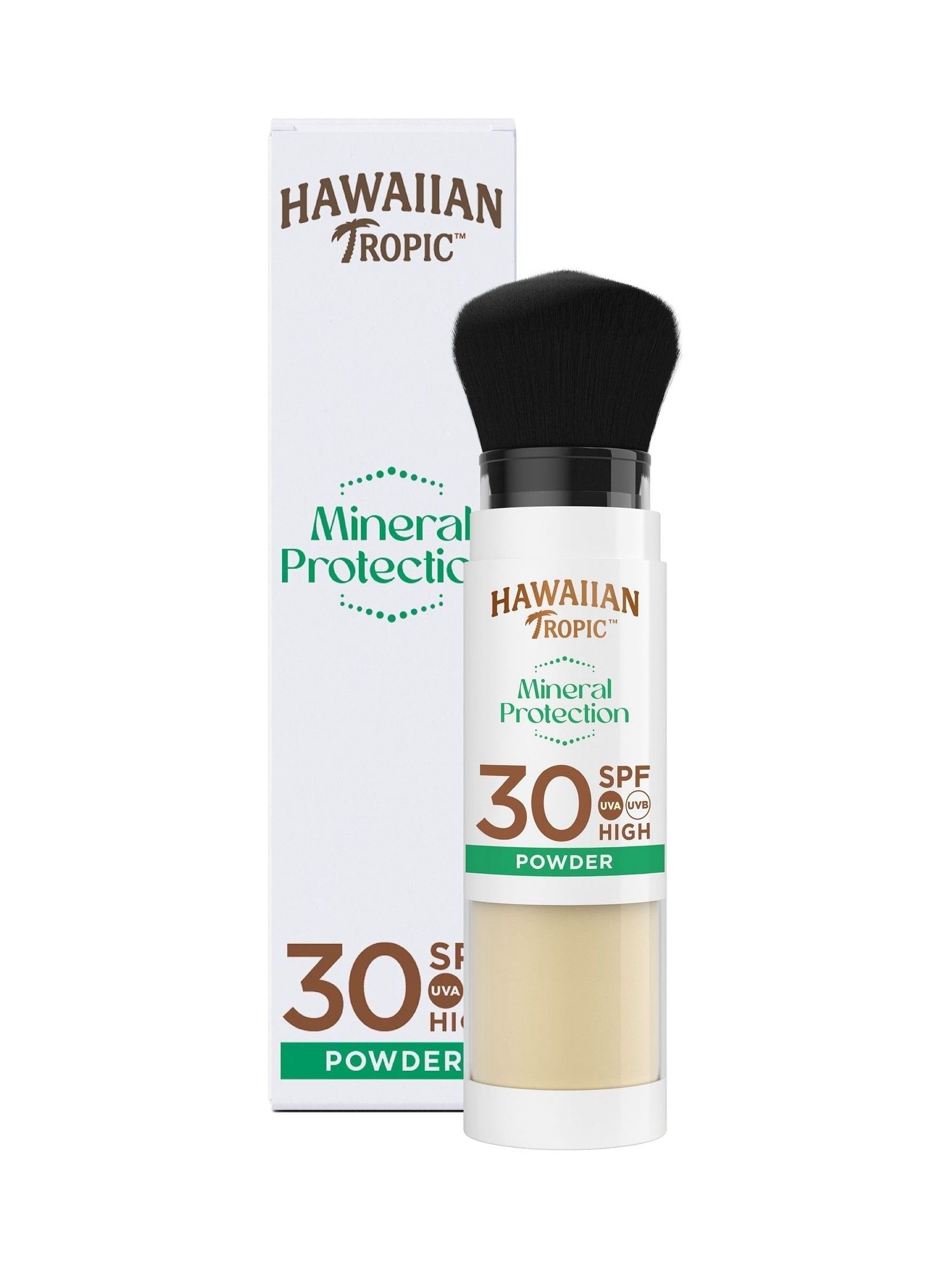 Hawaiian Tropic Mineral Protection Puderpinsel SPF 30, UK-Version
