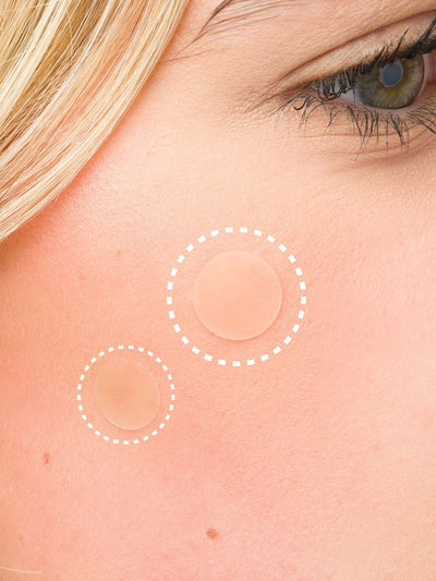 Brush Works Breakout Barrier Hydrocolloid Spot Patches علاج حب الشباب 26 قطعة
