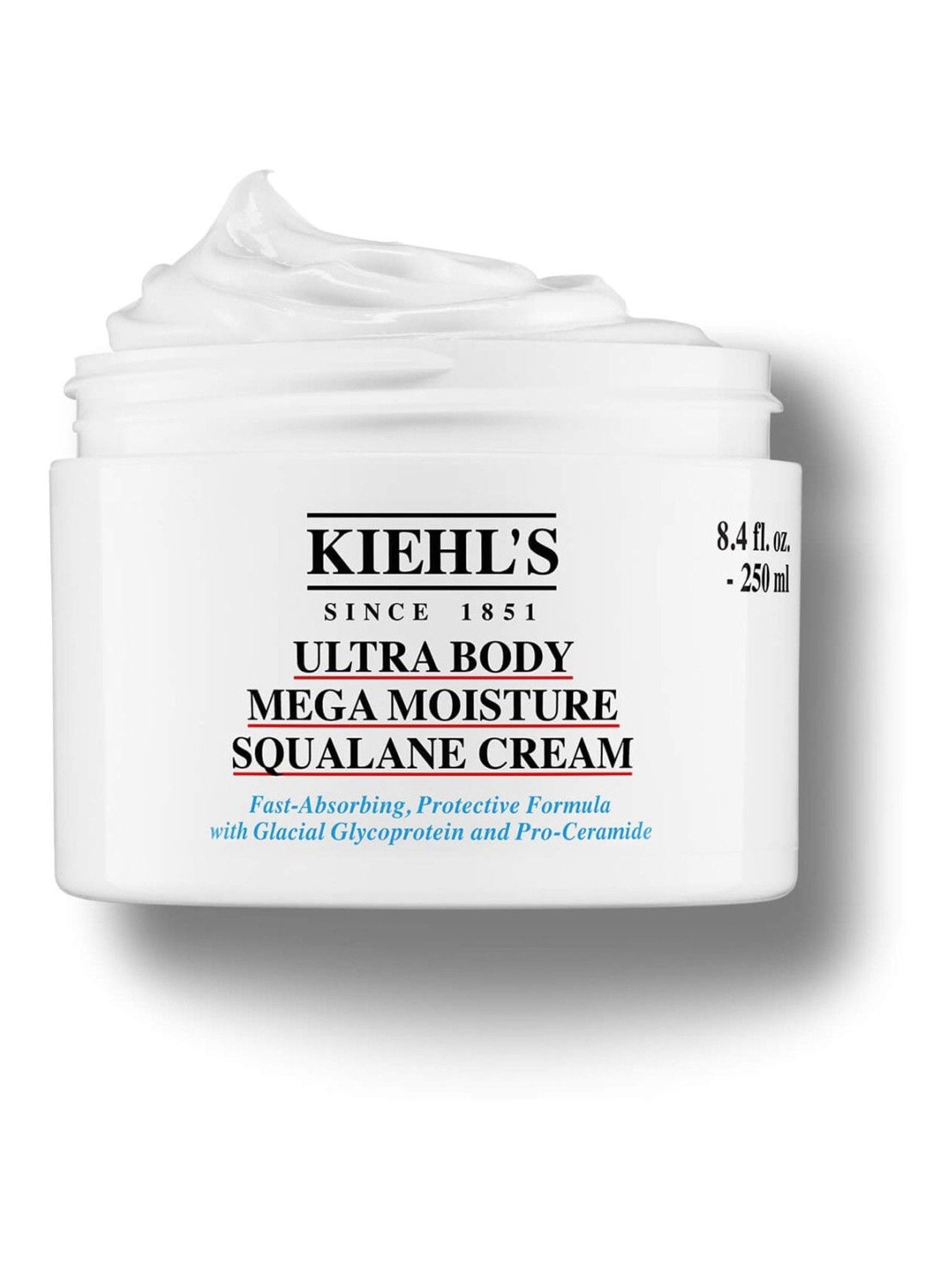 Kiehls Ultra Body Mega Moisture Squalane Cream 250ml, UK version