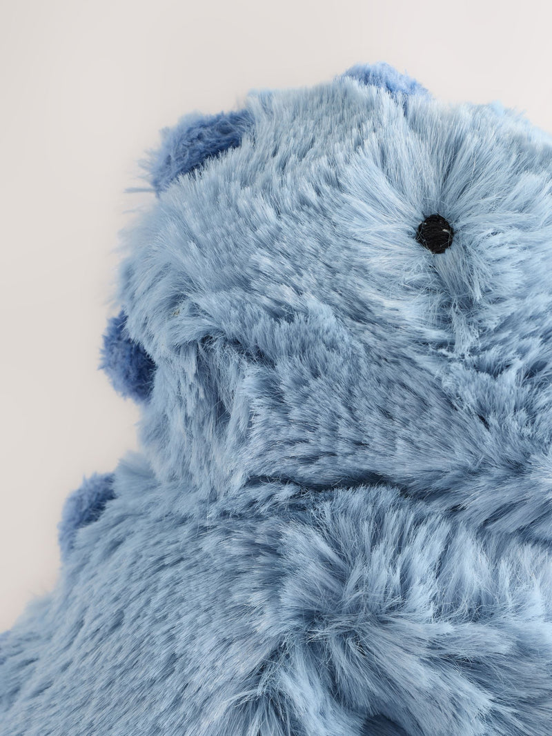Blue Dinosaur plush toy, small and medium sizes - British product