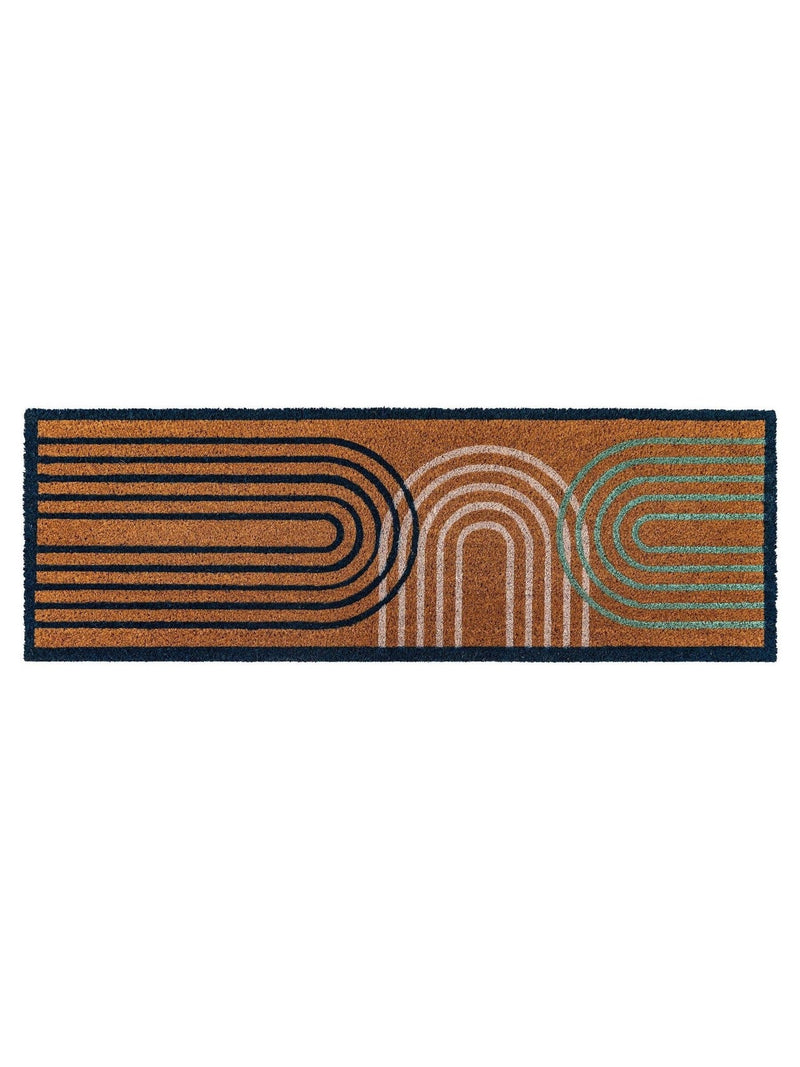 Gallery Home doormat Natural Ikat Arch Double 120x40cm, UK version