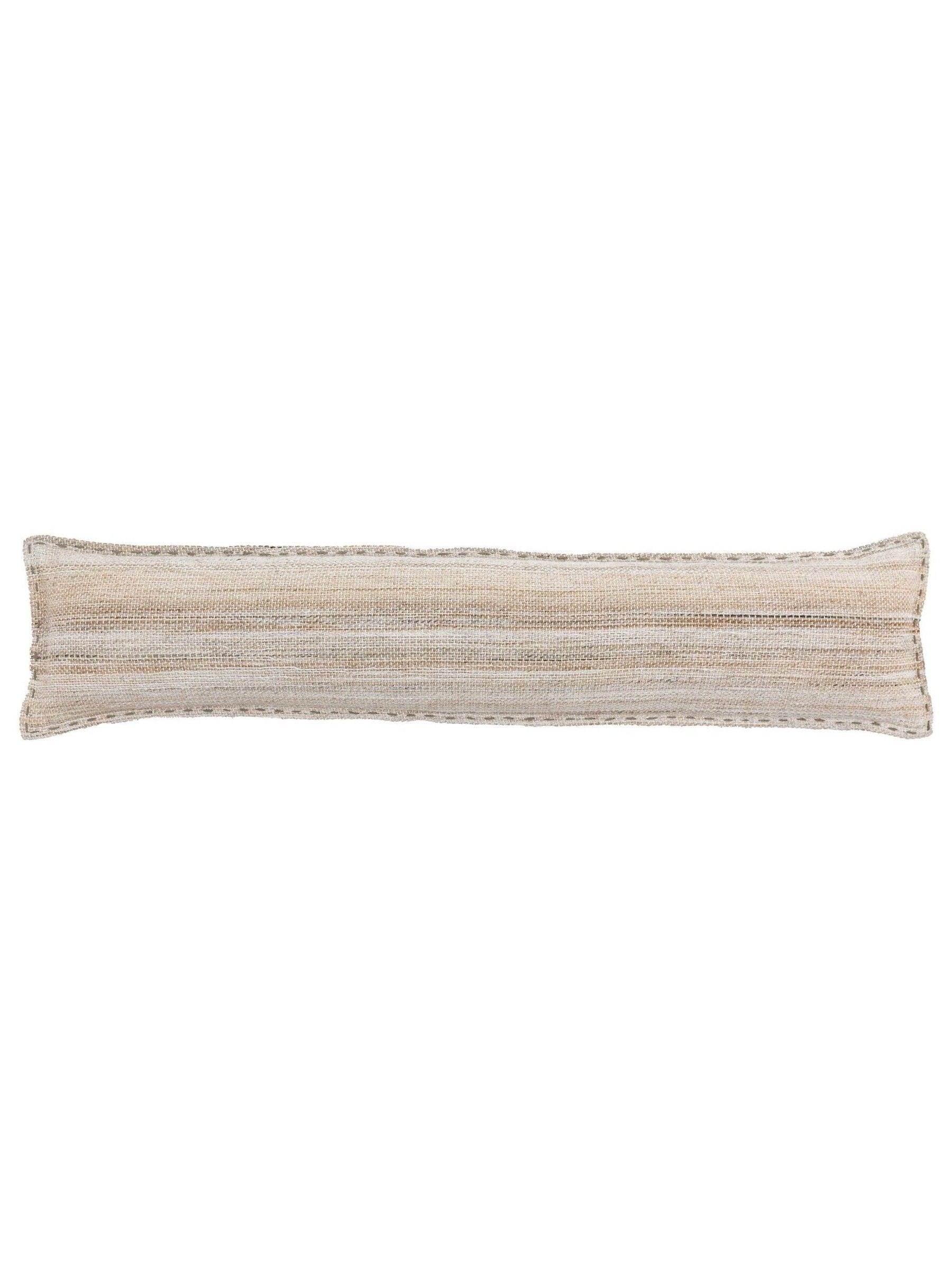 Gallery Home grey draught excluder cushion 200x900mm - British product