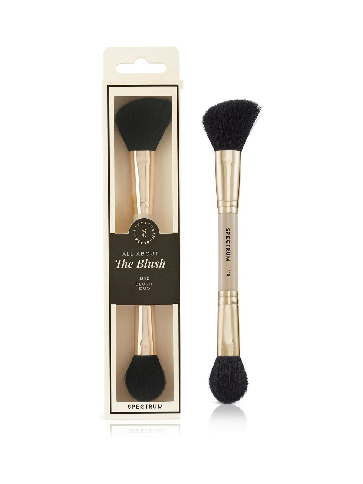 Spectrum Collections D10 blush duo makeup brush - British product