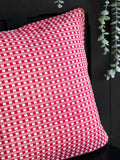 Rockett St George Take A Seat embroidered cushion 45cm - British product