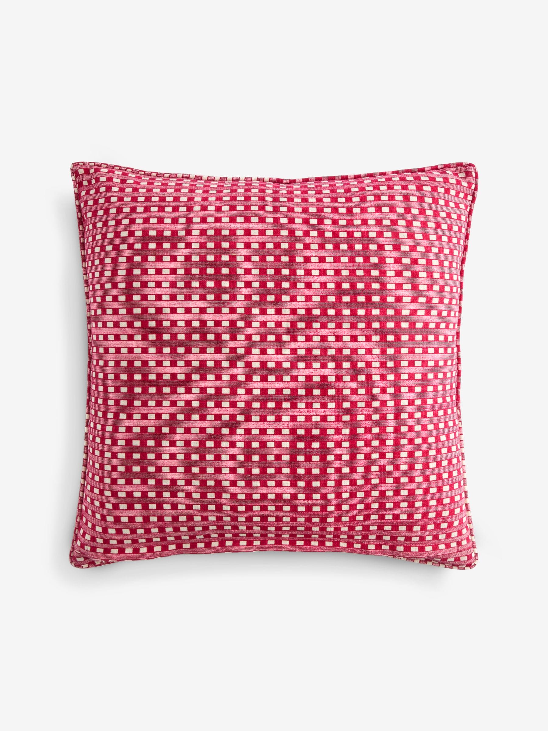 Rockett St George Take A Seat embroidered cushion 45cm - British product