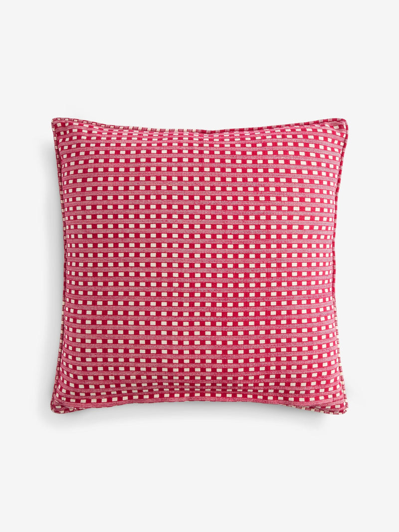 Rockett St George Take A Seat embroidered cushion 45cm - British product