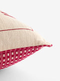 Rockett St George Take A Seat embroidered cushion 45cm - British product