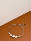 Karen Millen Crystal Flow Bracelet Silver Tone, UK version