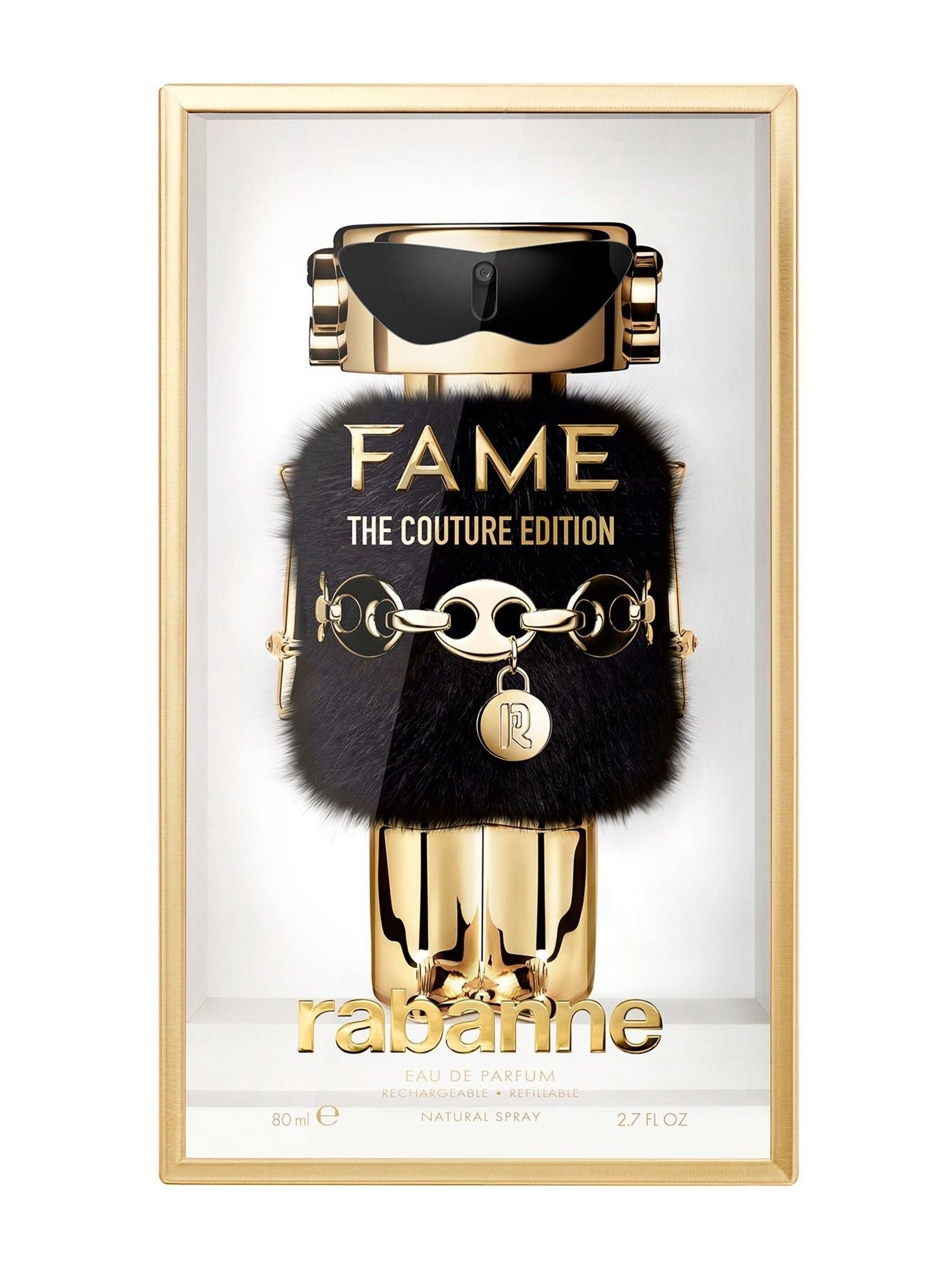 Rabanne Fame The Couture Edition Eau de Parfum 80 ml, imported from the UK